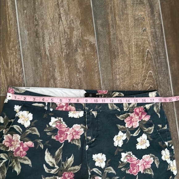 Volcom Floral High Waist Women's Shorts - Black, Pink, White - Picture 6 of 10